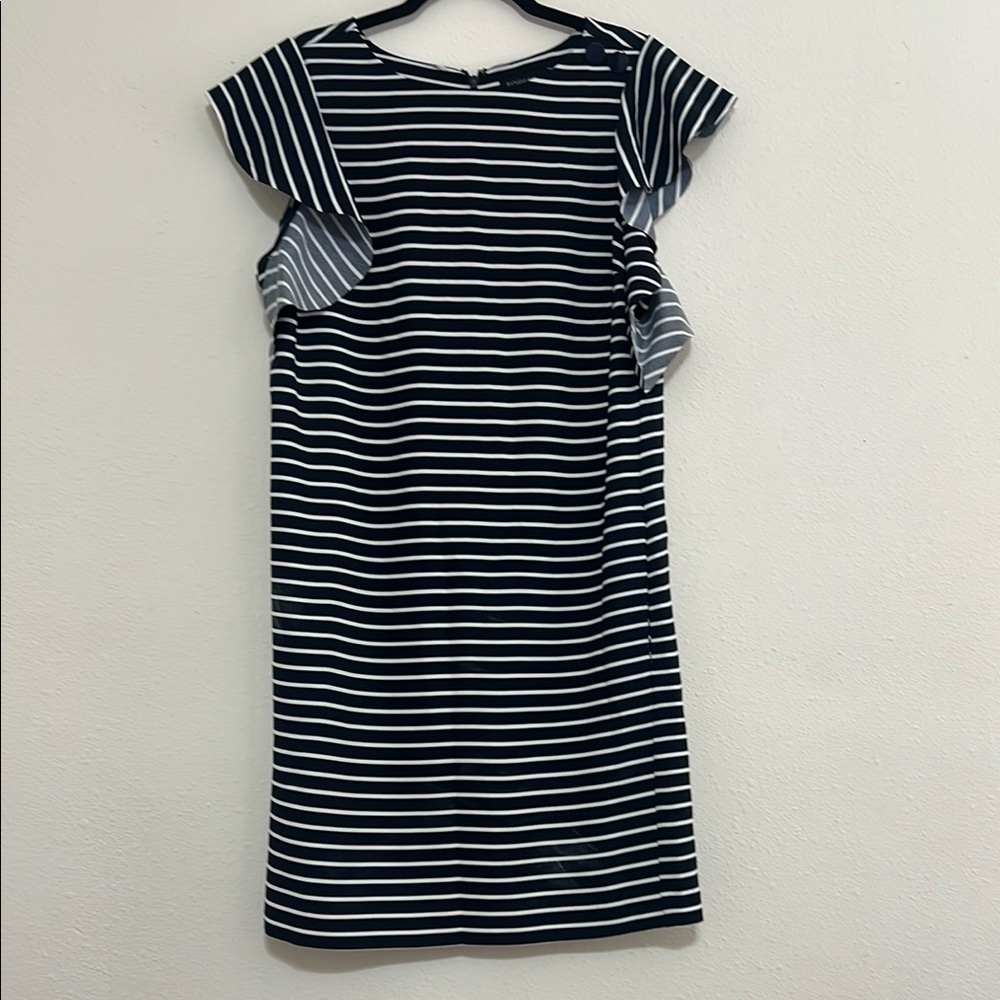 Striped Black and White Dress